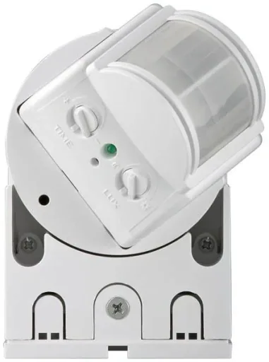 Infrared motion detector ODA - 180° surveillance, max. 12M in white