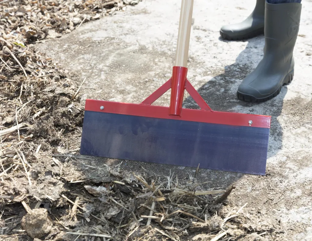 Push hoe, 50 cm with brace