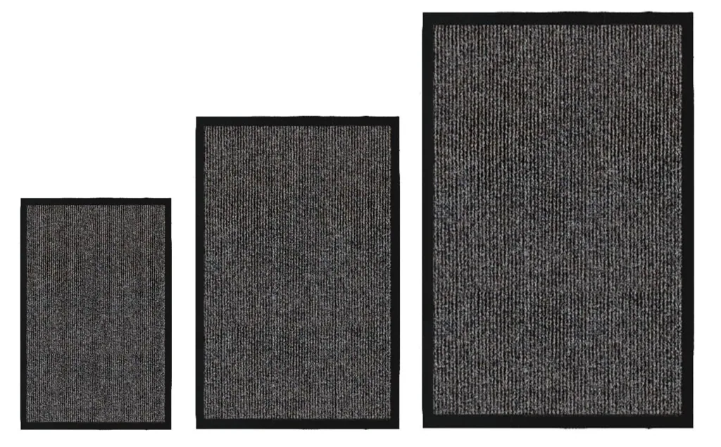 Dirt trap mat Maxi Dry Stripe 80 x 120 anthracite