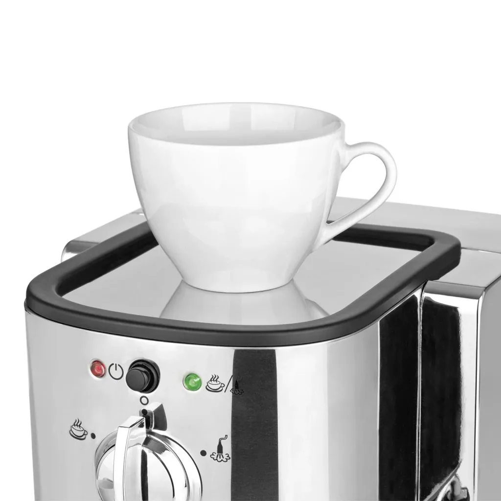 Espresso Perfect, portafilter machine, silver