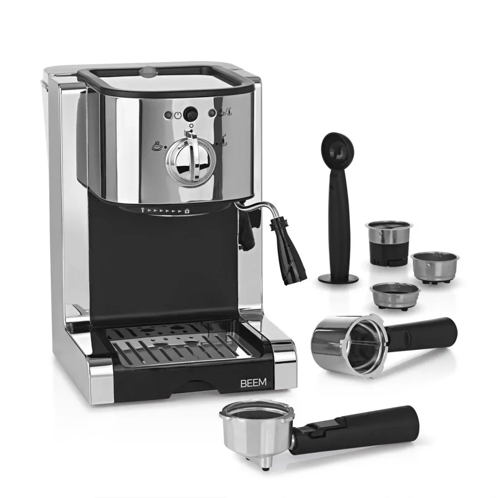Espresso Perfect, portafilter machine, silver