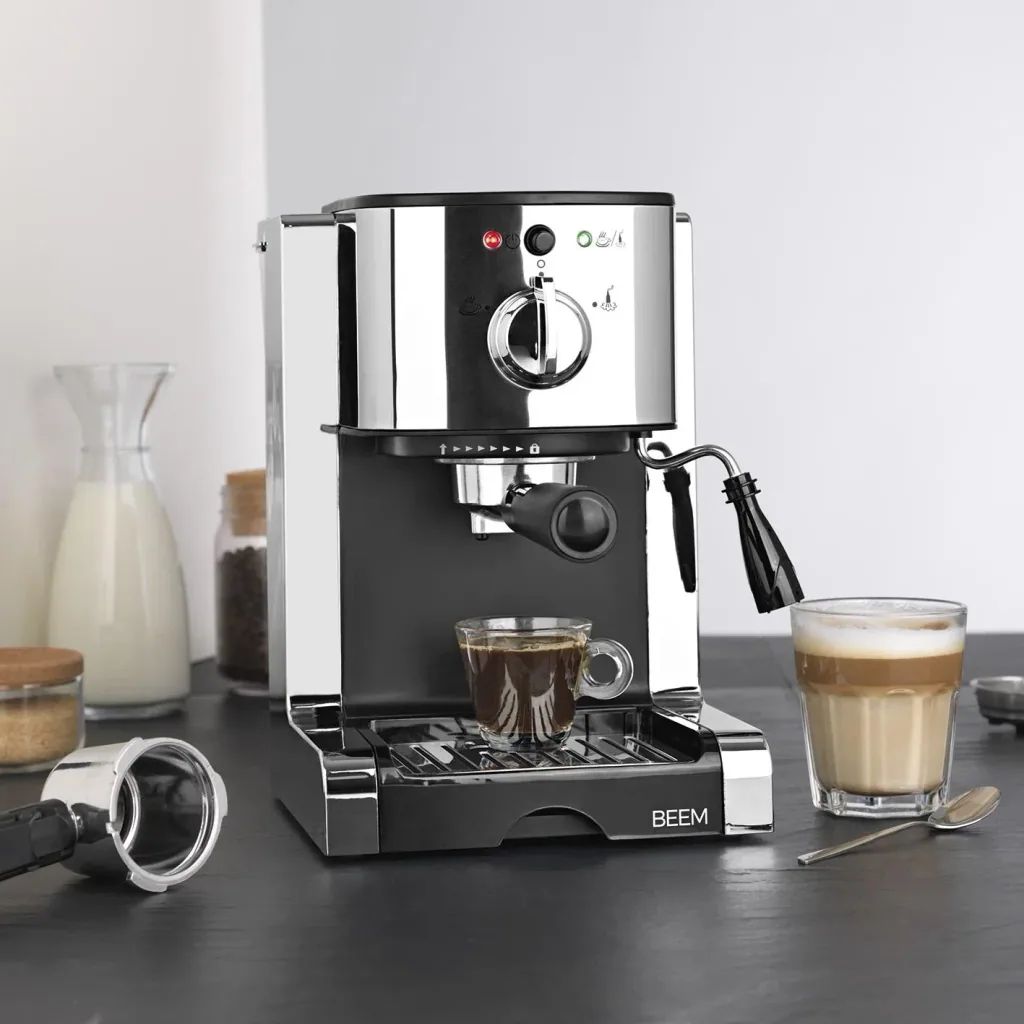 Espresso Perfect, portafilter machine, silver
