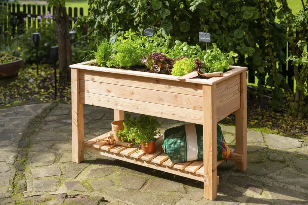 Westmann Emily Raised Garden Bed with Base