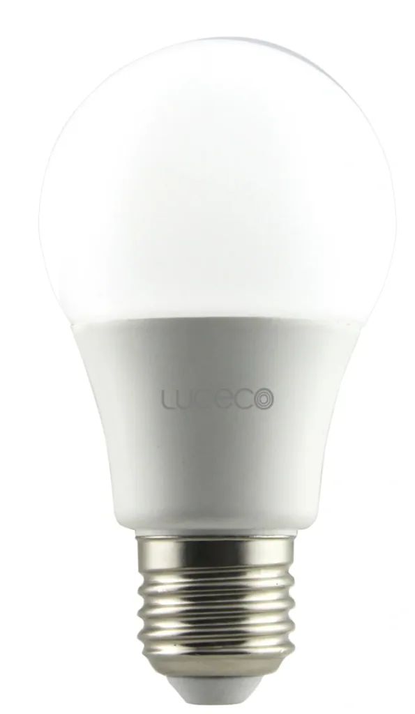 Set of 5 LED light bulbs, E 27, 5 watts, 470 lumens, 2700 K