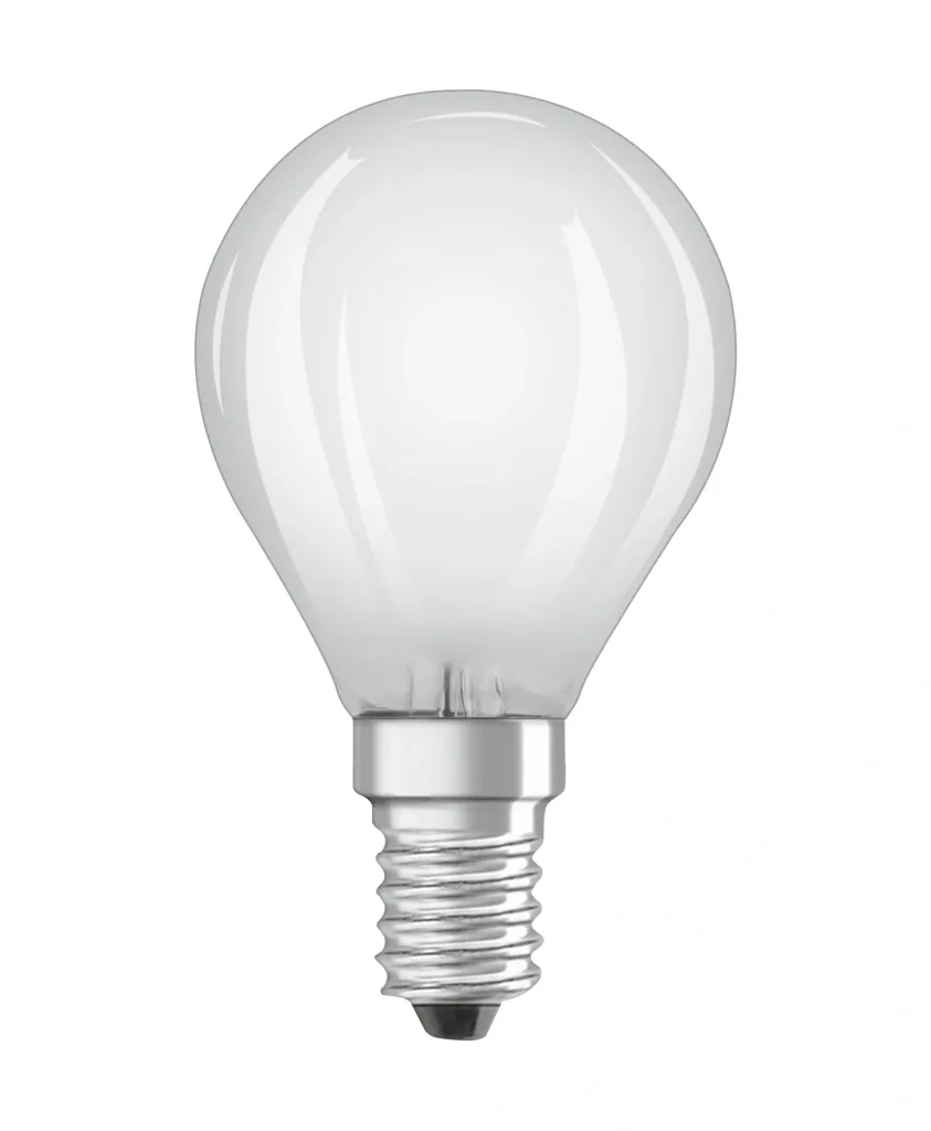 LED STAR RETROFIT Miniball with 4 watts, E14, cool white, matt