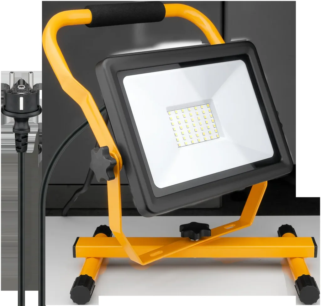 50W LED construction spotlight base KW 4250LM