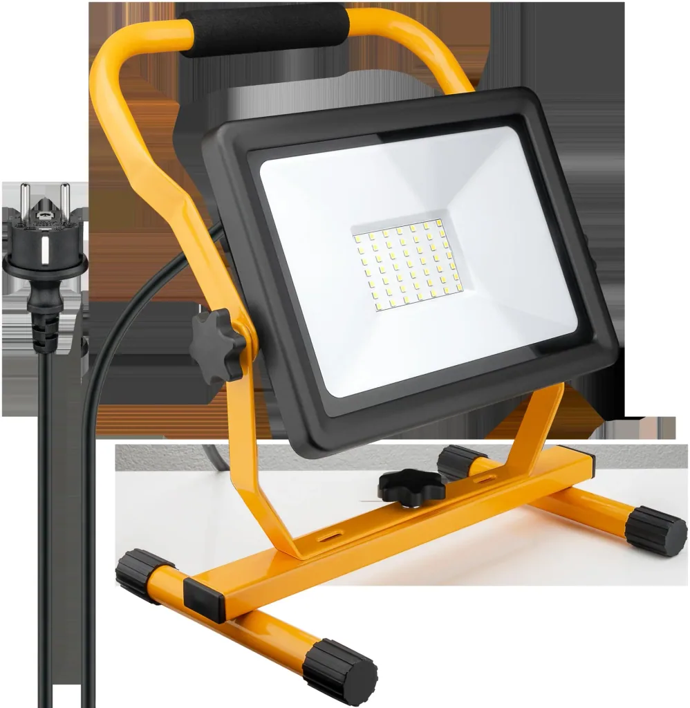 50W LED construction spotlight base KW 4250LM