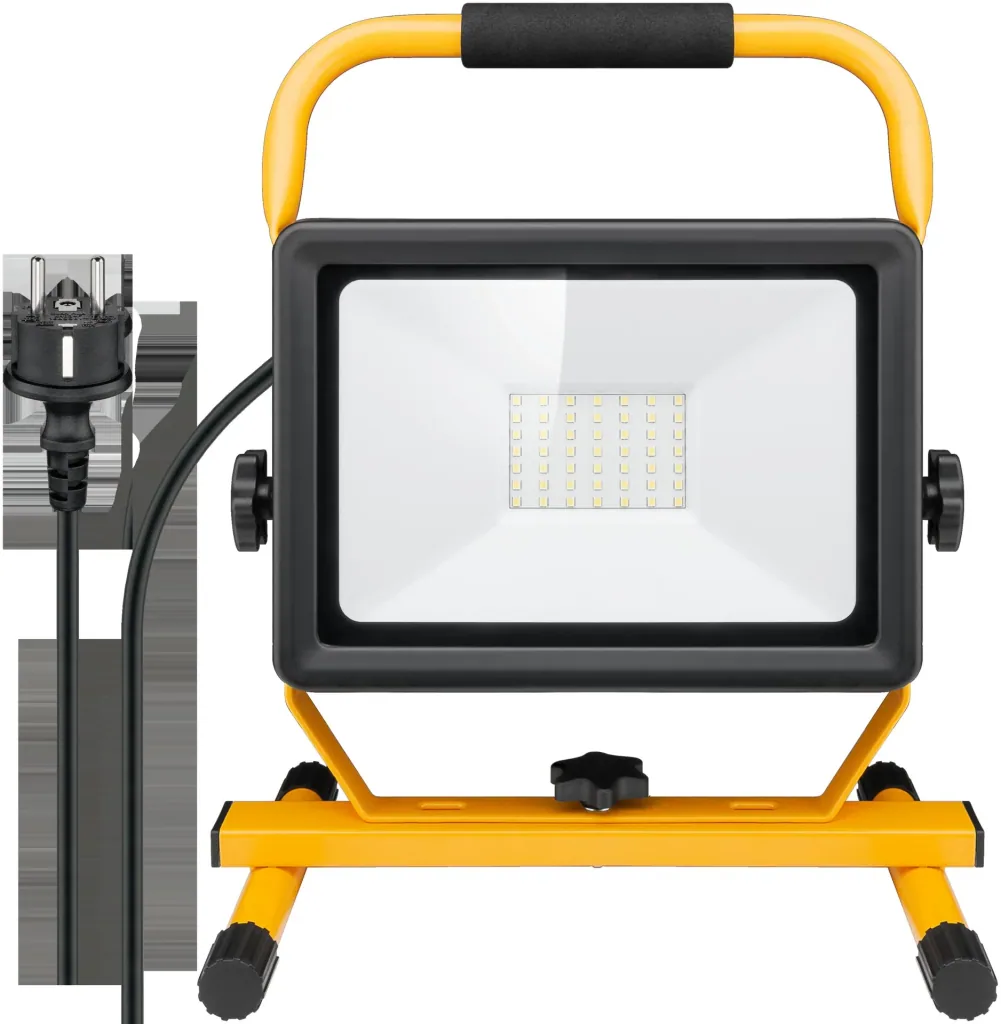 50W LED construction spotlight base KW 4250LM