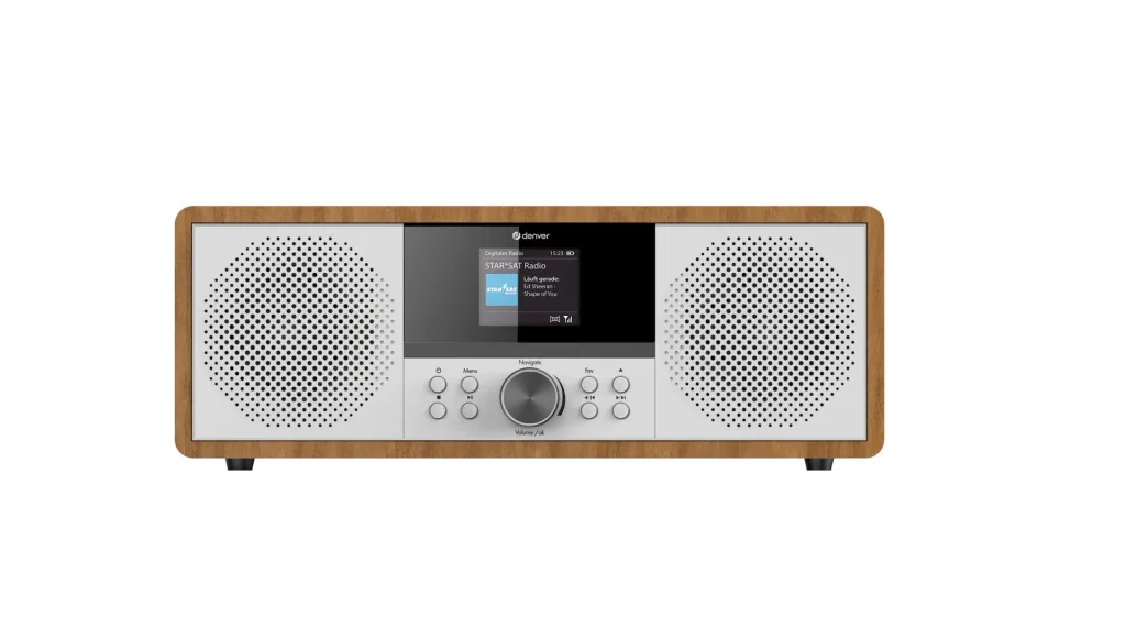 Internet radio with DAB+ FM and CD player, Bluetooth function, black