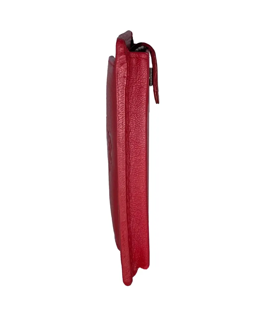 Credit card wallet "Push & Pull", red