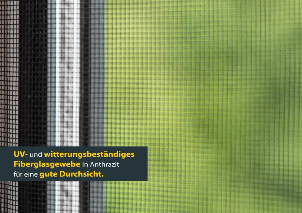 Fly screen magnetic frame with fiberglass fabric, anthracite, 100 x 120 cm