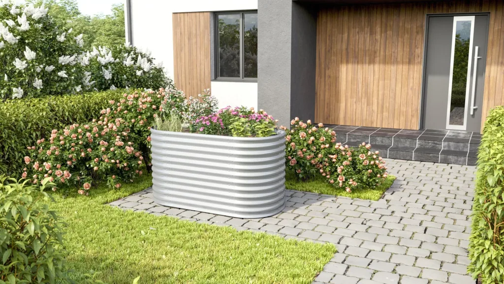 Raised bed Terra 858, color blank