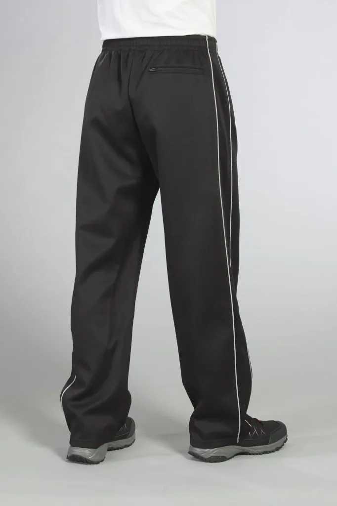 Leisure trousers color black, size M