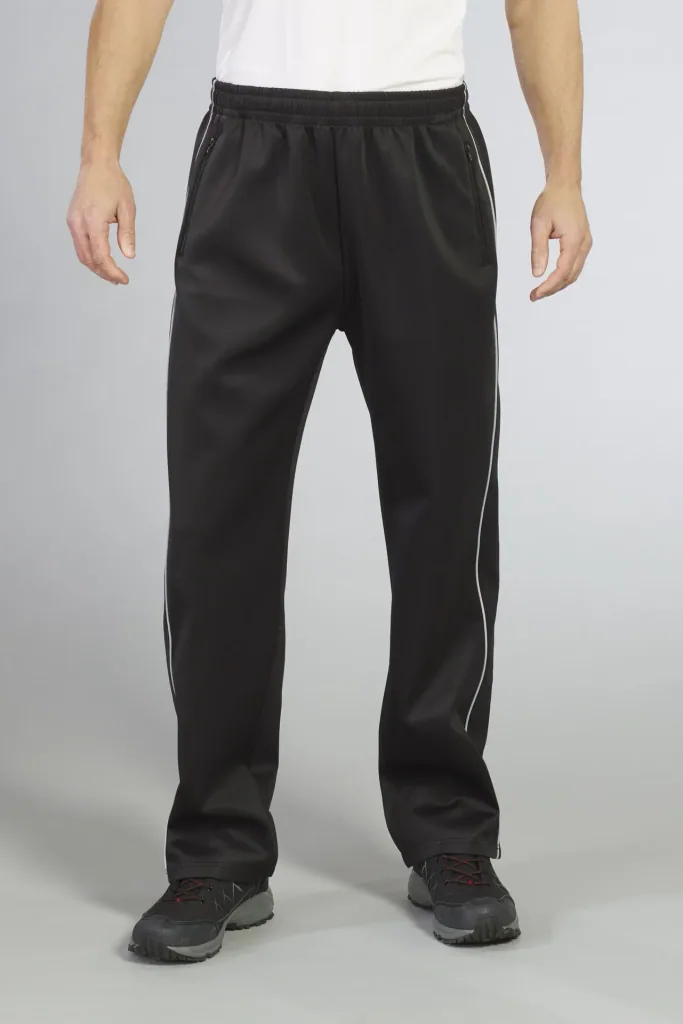 Leisure trousers color black, size M