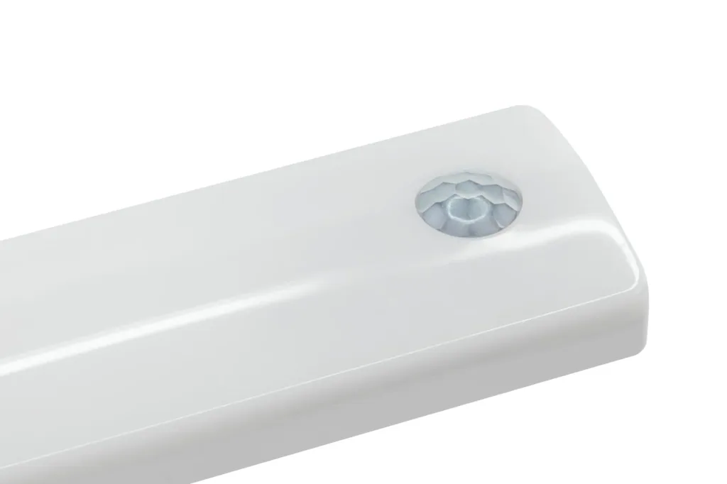 Light bar (S) with motion detector and battery