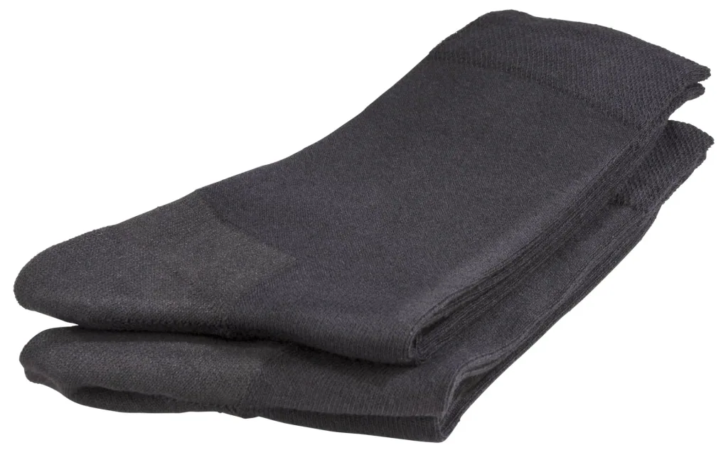 Classic socks, pack of 2, color black, size 47/50