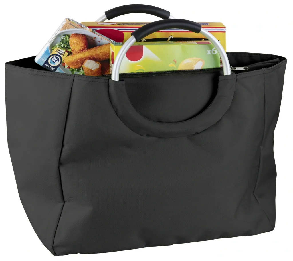 Thermal shopping bag, green