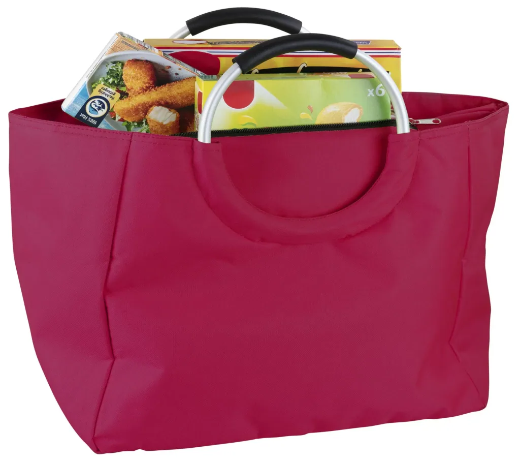Thermal shopping bag, green