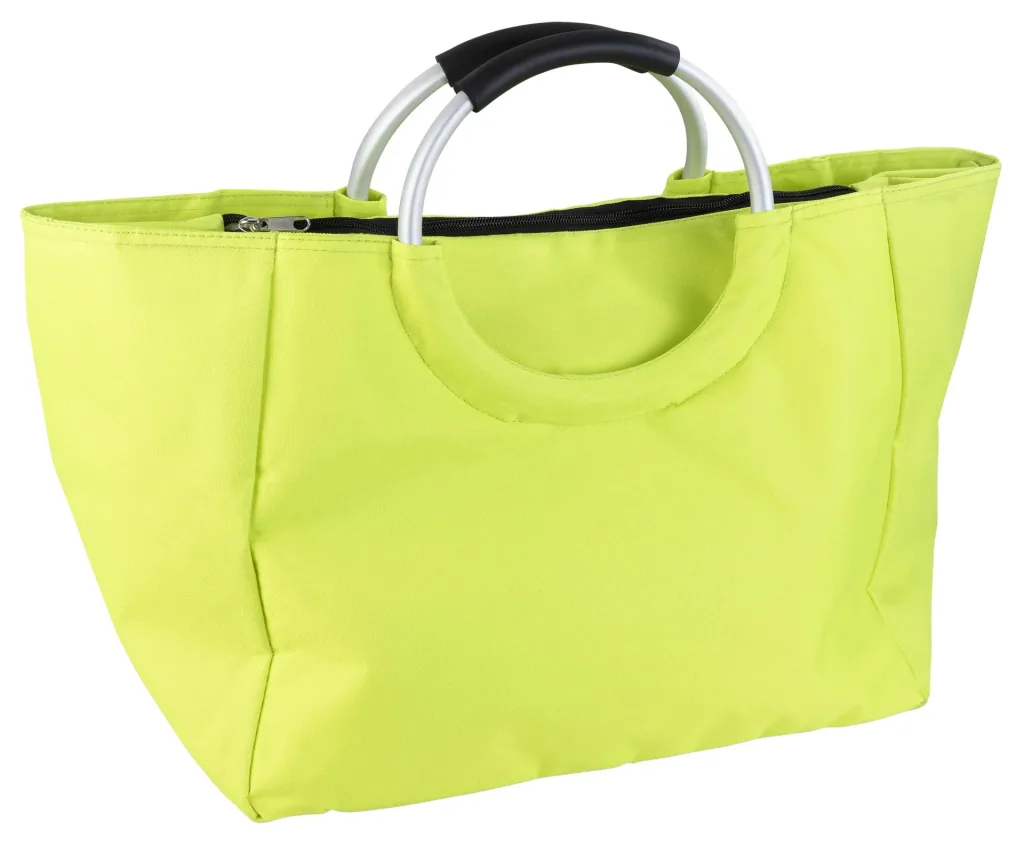 Thermal shopping bag, green