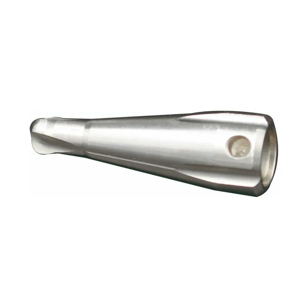 Beer tap, Beer faucet, Compensator tap - made of stainless steel, model - P3500, gold coloured, thread length: 35 mm