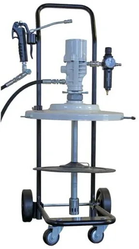 Lubrication device PM 50 mobile, 50 kg container, ø 330 - 370 mm