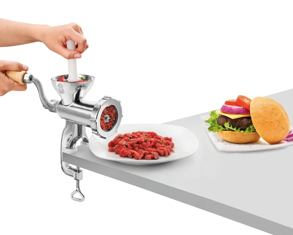 Meat grinder "Jack", aluminum, Ø 6.35 cm, size 8