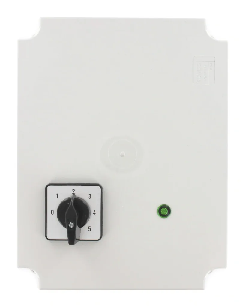 Transformer speed controller EHN 10, 5-stage, 10 A