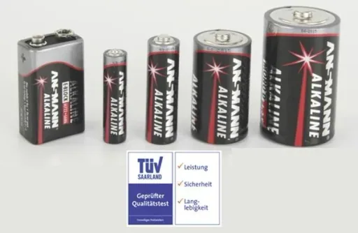 Alkaline 9V block battery - 1 piece