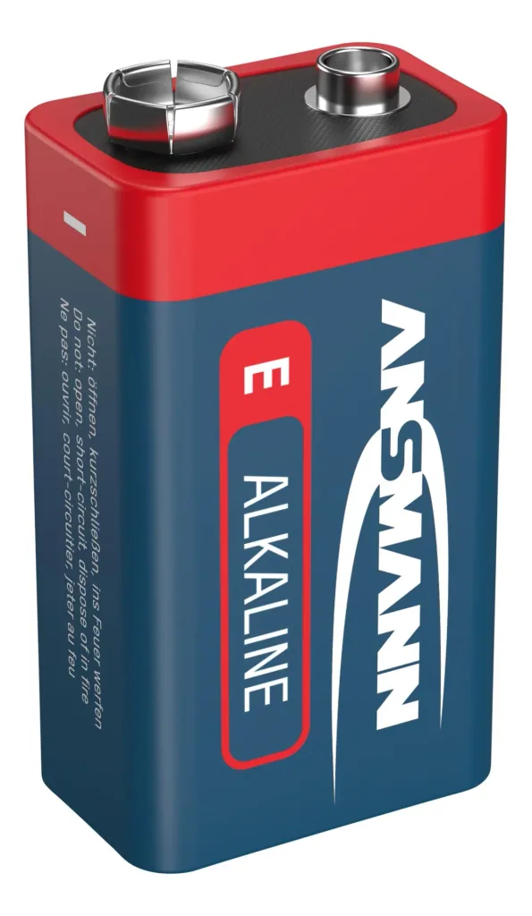 Alkaline 9V block battery - 1 piece