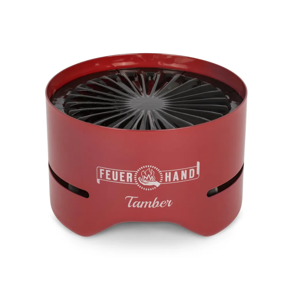 Table grill Tamber color red