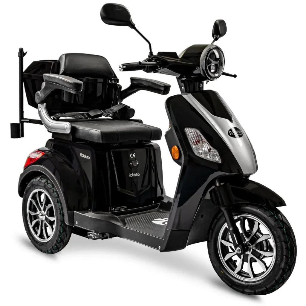 E-Trike 25 V.3, black; 1,000 W + road legal