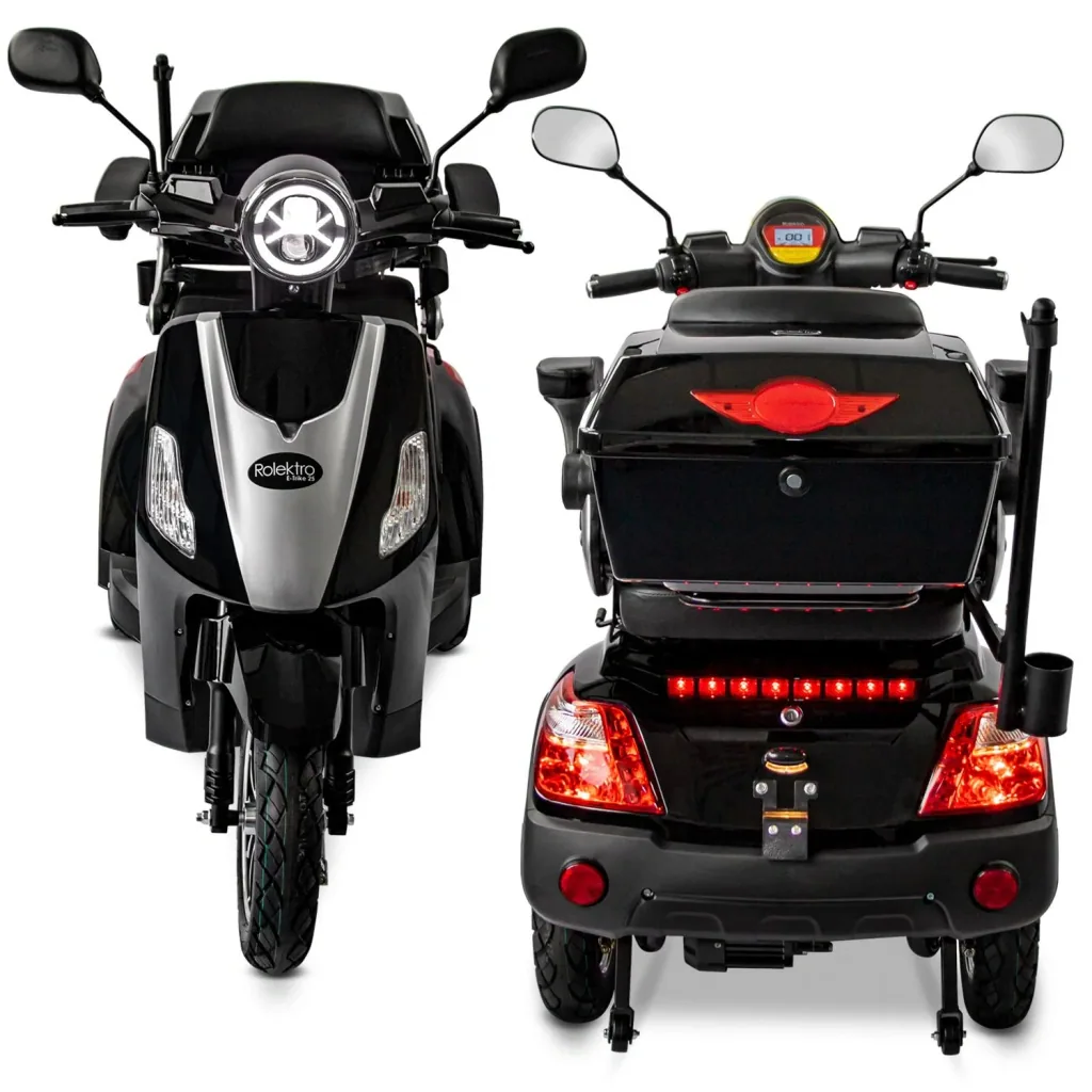 E-Trike 25 V.3, black; 1,000 W + road legal