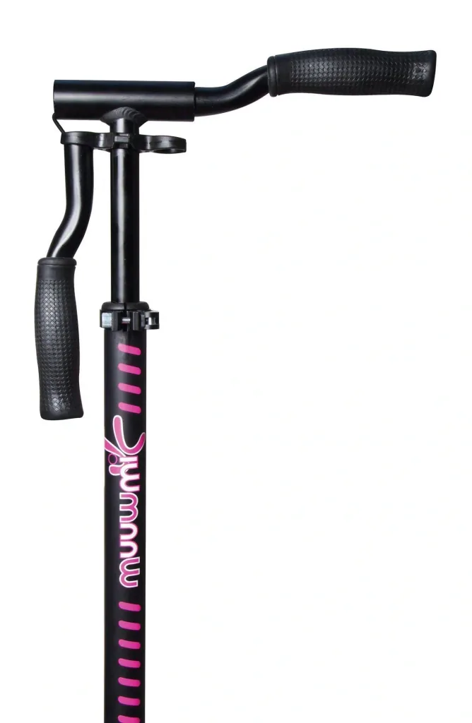 Aluminum Scooter Pro, 215 mm, ABEC 7, for children and adults, GS-tested, height-adjustable, pink