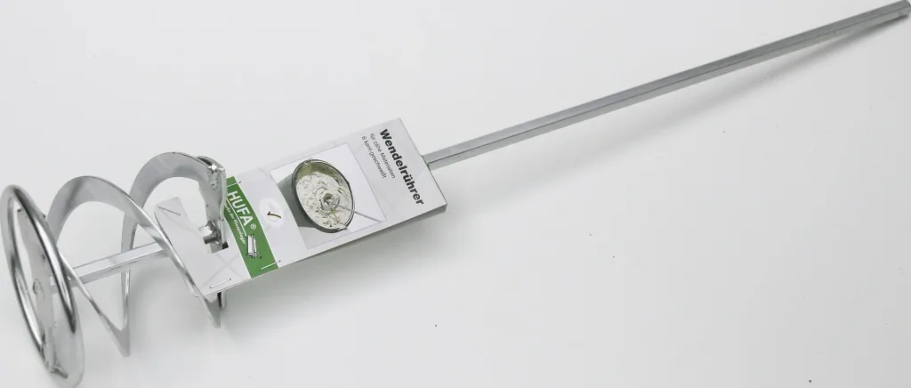 Spiral stirrer, with M14 thread, 135 x 600 mm