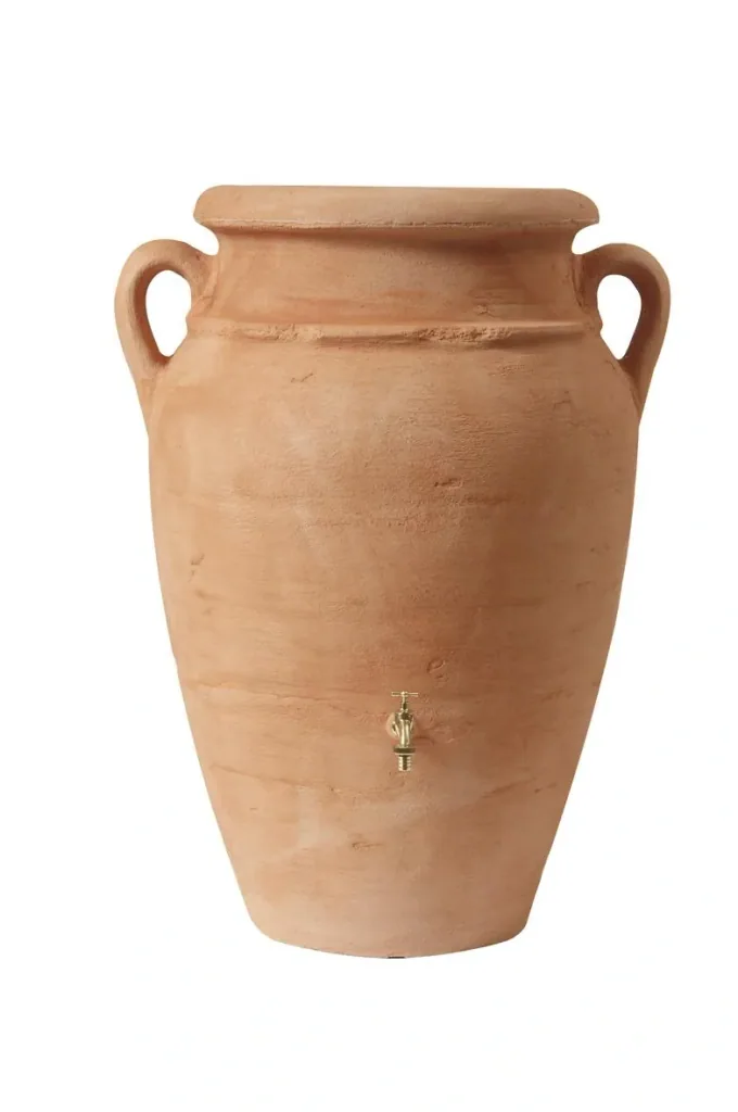 2 in 1 Regentonne "Antik Amphore" - 250 L, terracotta