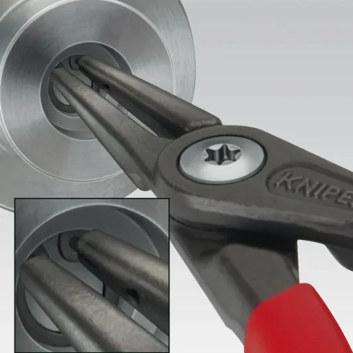 Precision circlip pliers 180 mm for external rings