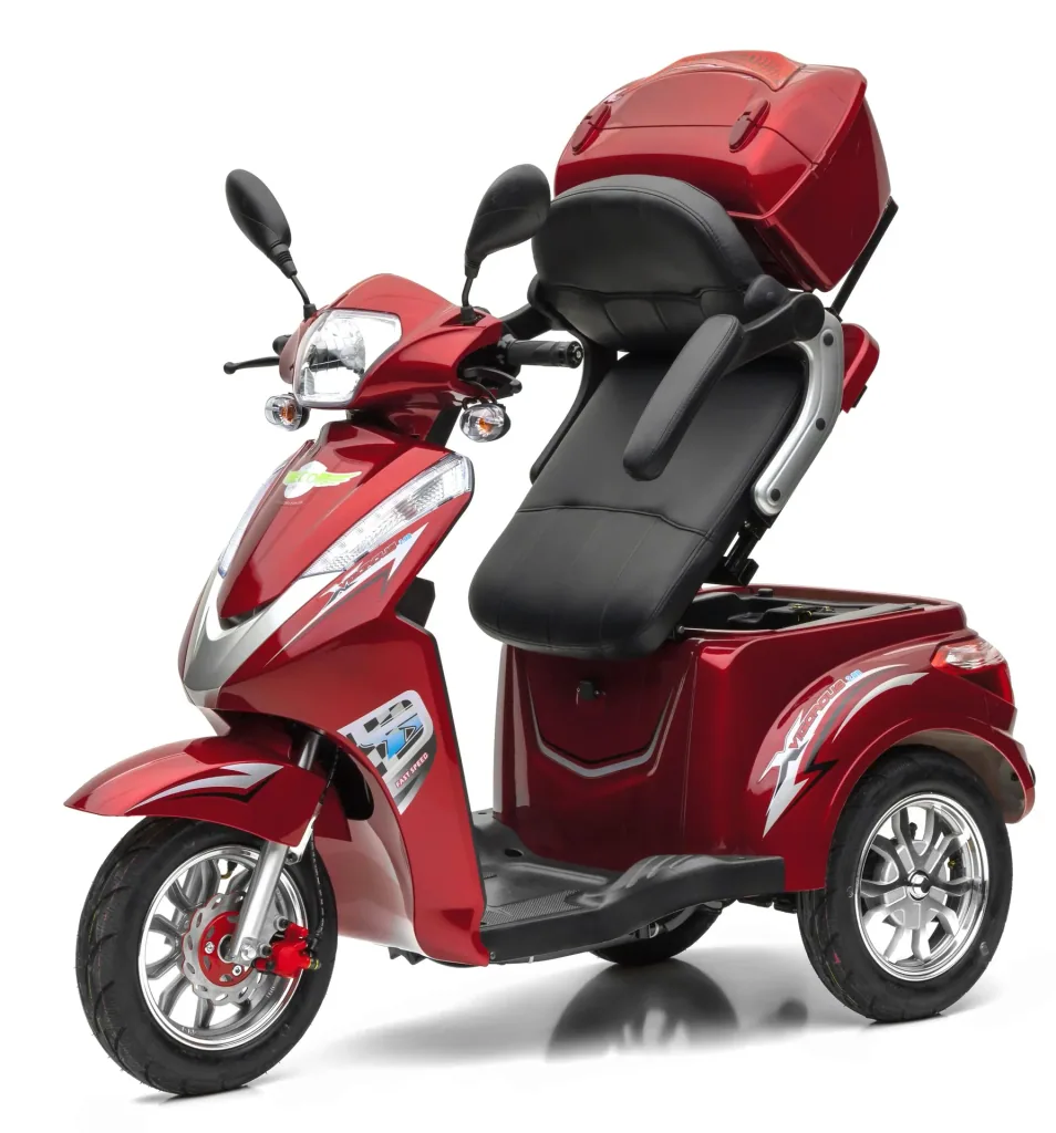 Senior scooter red - 25 km/h - Senior mobility
