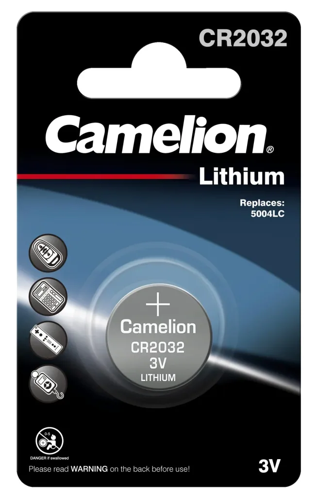 Lithium button cell CR2032, 3V - 1 piece