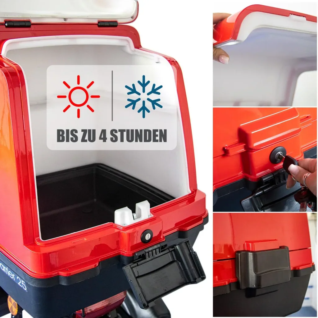 E-Carrier 25, 1,000 W - High transport volume