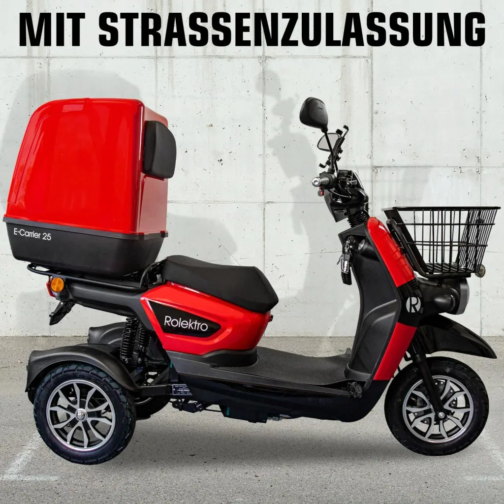 E-Carrier 25, 1,000 W - High transport volume