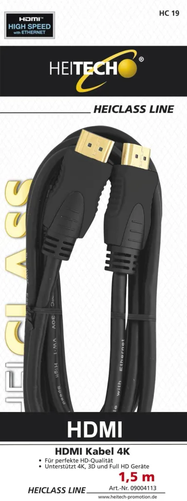 HDMI Kabel 4K, 1.5m