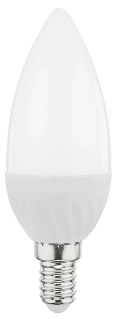 LED candle lamp, 4.5 watts, E14, warm white - 3 pieces + 1 piece FREE