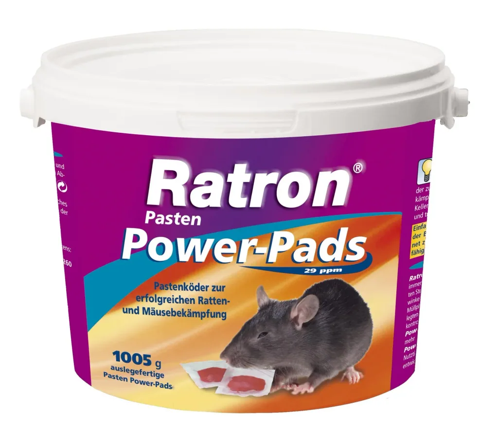 Ratron Paste Power Pads, ready-to-use, 67 x 15 g
