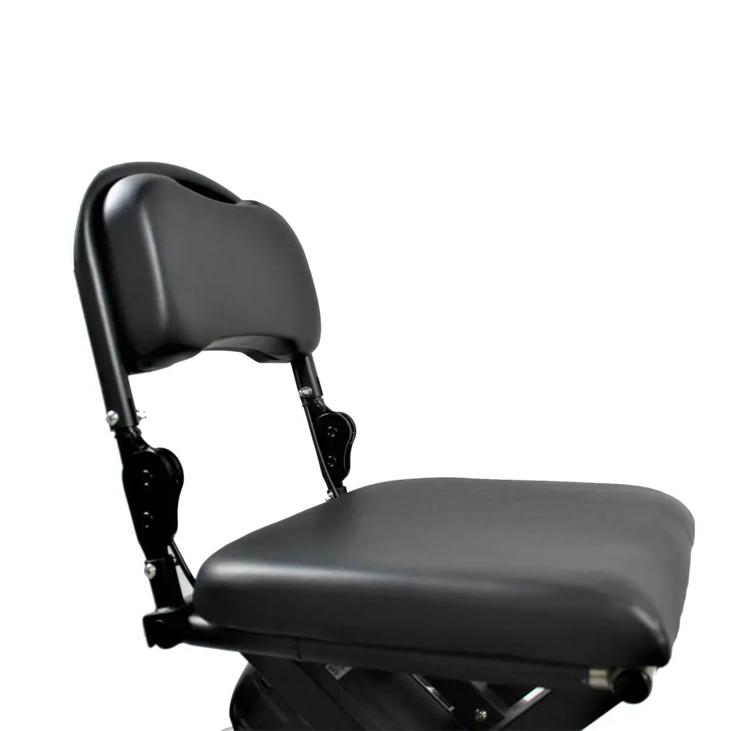 Electric mobility scooter for seniors, black - 6 km/h