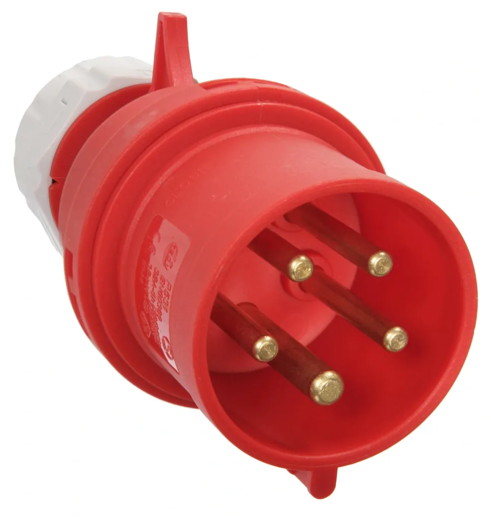 CEE plug 5x32A 400V