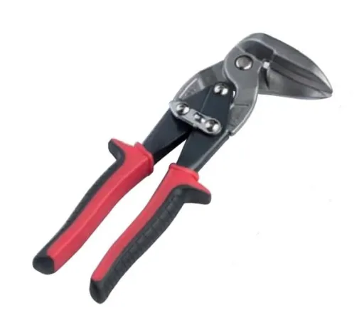 Angle figure and through-feed scissors left