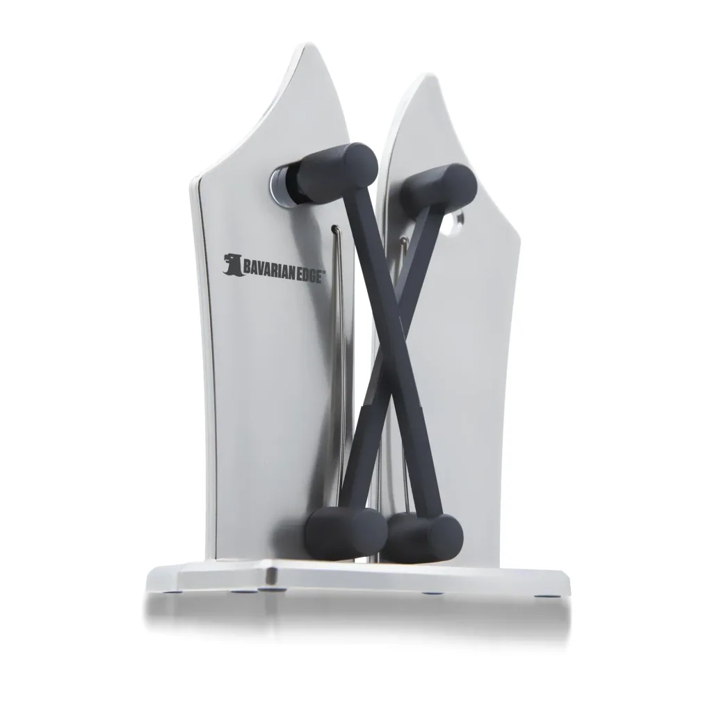 Knife sharpener "Bavarian Edge", silver