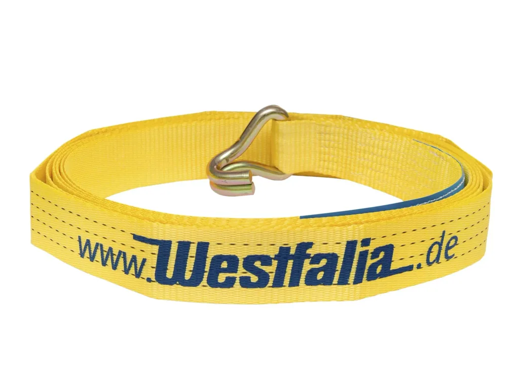 Lashing strap, 5.5 m / 4000 daN, yellow