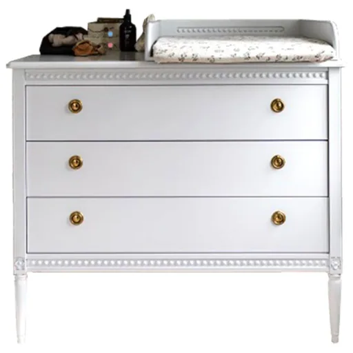 Gustavienne Chest of drawers white