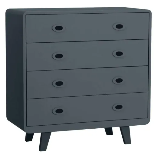 Laurette Chest of drawers Toi & Moi, Color: Bleu Canard
